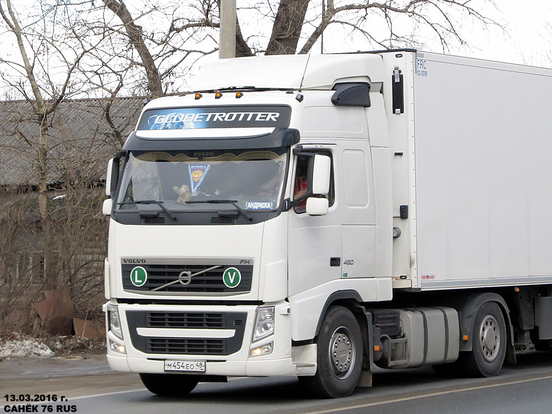 Липецкая область, № М 454 ЕО 48 — Volvo ('2008) FH.460