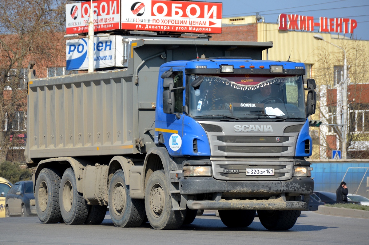 Ростовская область, № Е 320 ОМ 161 — Scania ('2004) P380