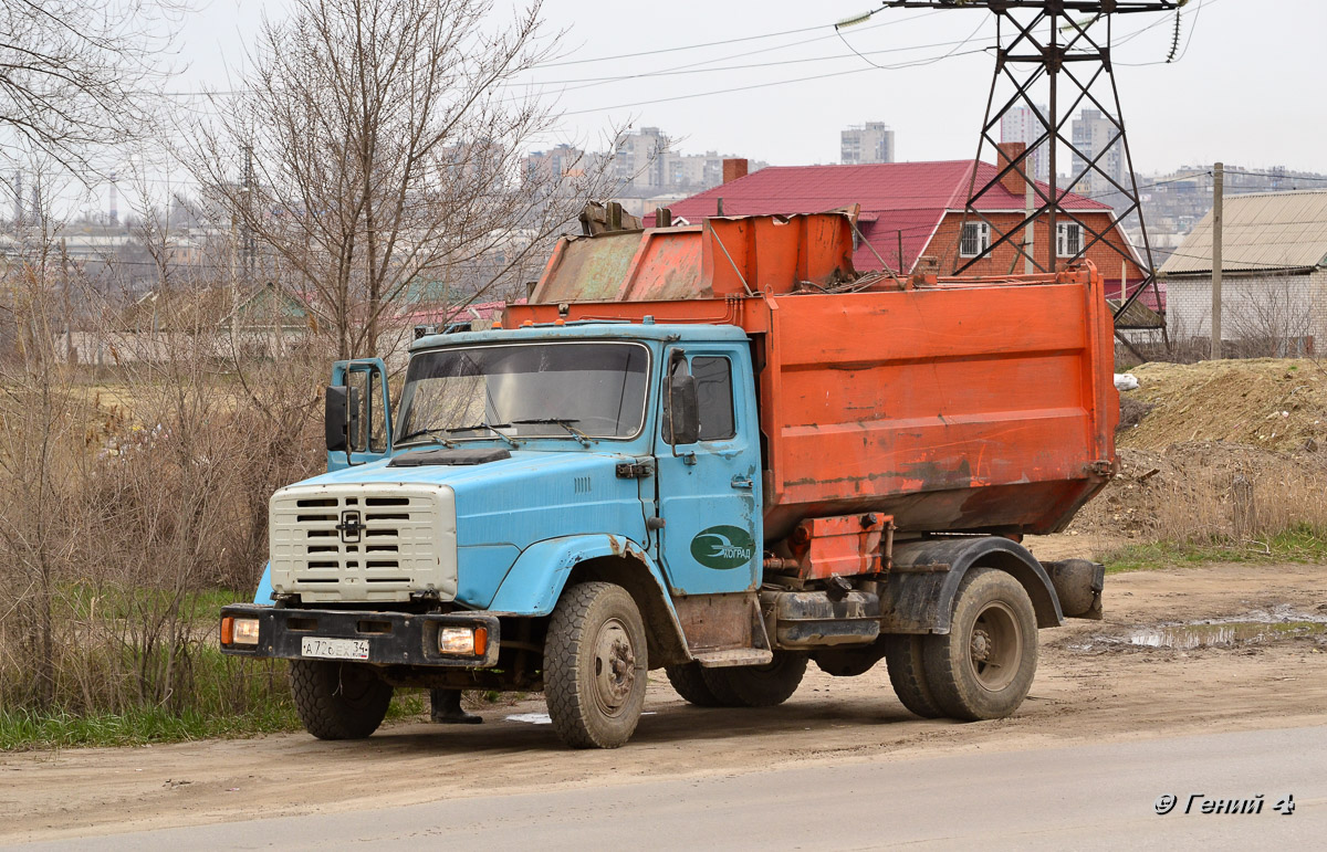 Волгоградская область, № А 726 ЕХ 34 — ЗИЛ-432932