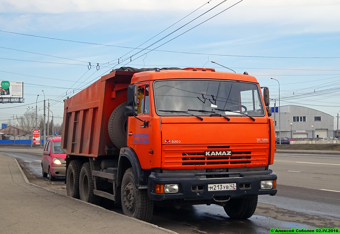 Кемеровская область, № М 213 УВ 42 — КамАЗ-65115 [651150]