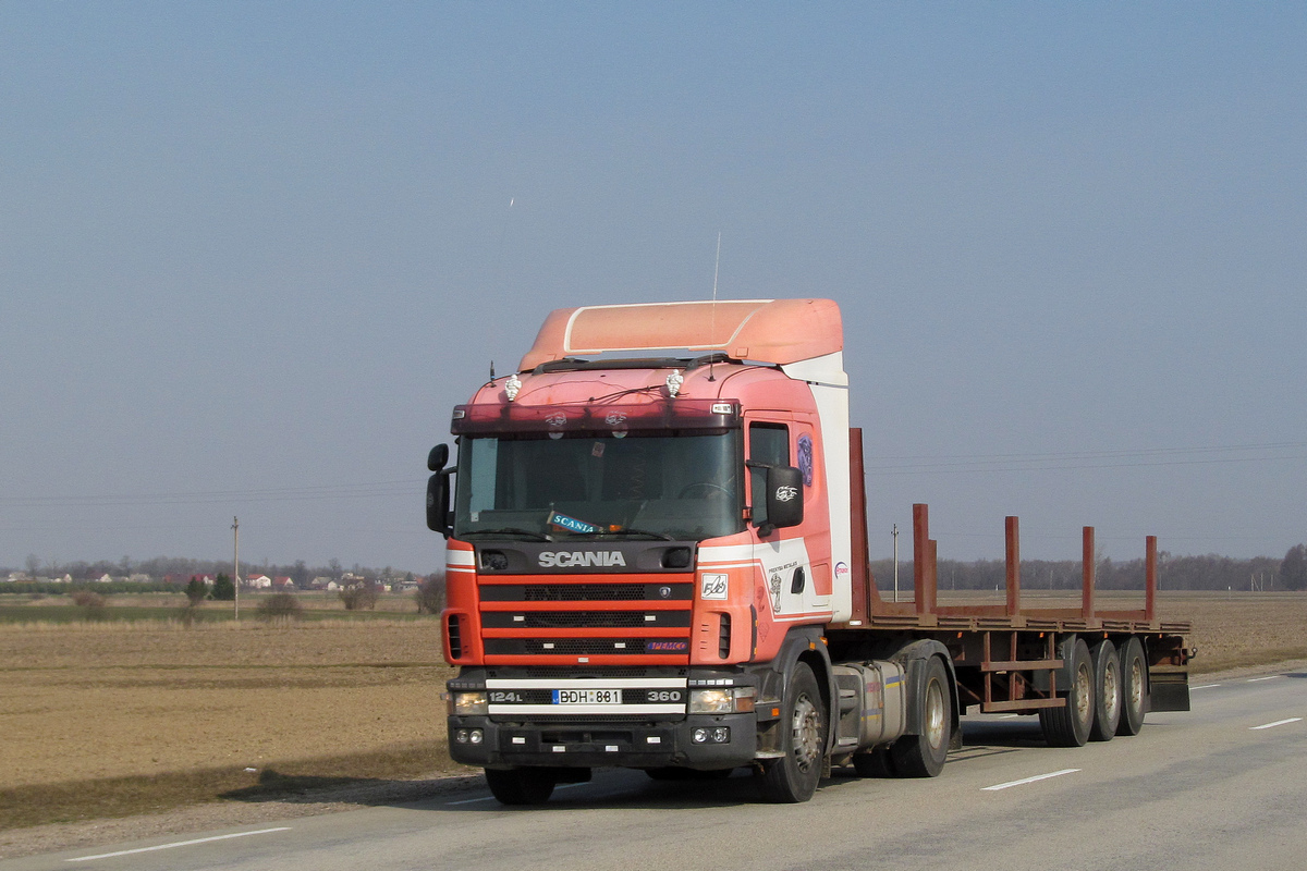 Литва, № BDH 881 — Scania ('1996) R124L