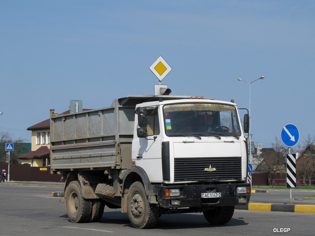 Витебская область, № АЕ 5143-2 — МАЗ-5551 (общая модель)