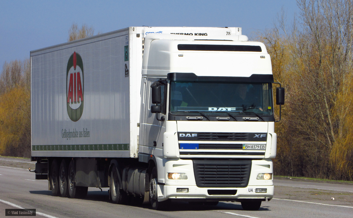 Одесская область, № ВН 8379 ЕВ — DAF XF95 FT