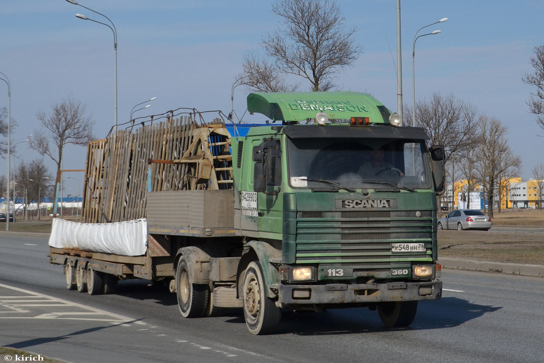 Санкт-Петербург, № Х 548 НН 78 — Scania (II) (общая модель)