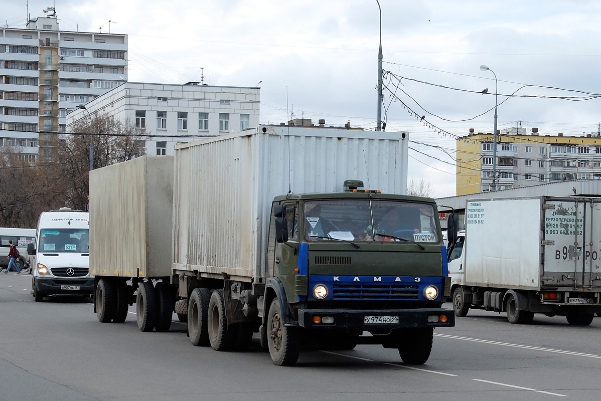 Волгоградская область, № Х 974 НО 34 — КамАЗ-53202