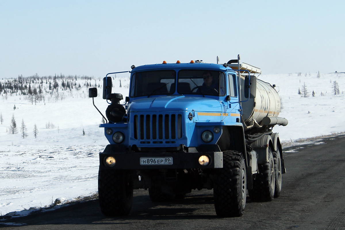 Ямало-Ненецкий автоном.округ, № Н 896 ЕР 89 — Урал-4320-40