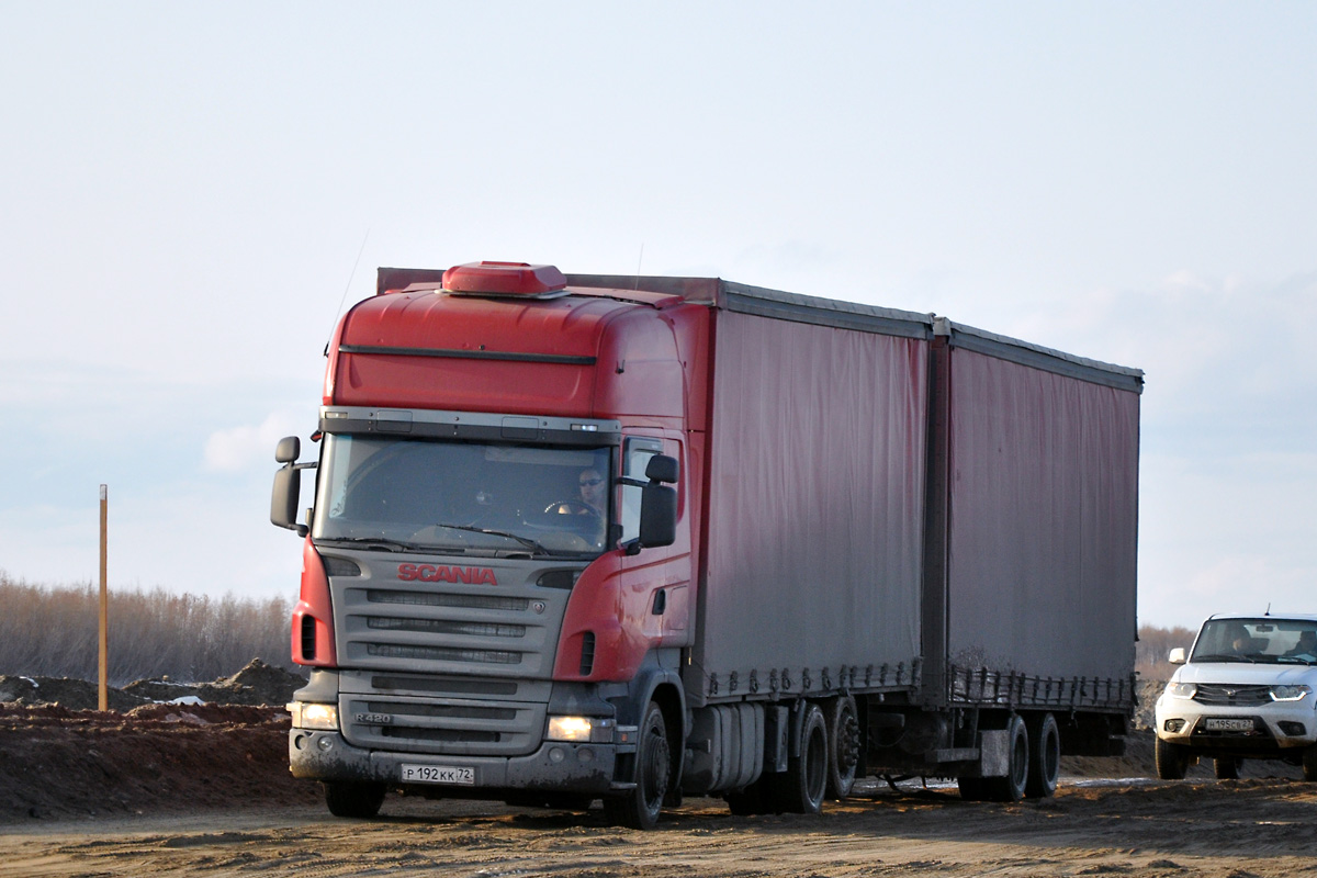 Тюменская область, № Р 192 КК 72 — Scania ('2004) R420