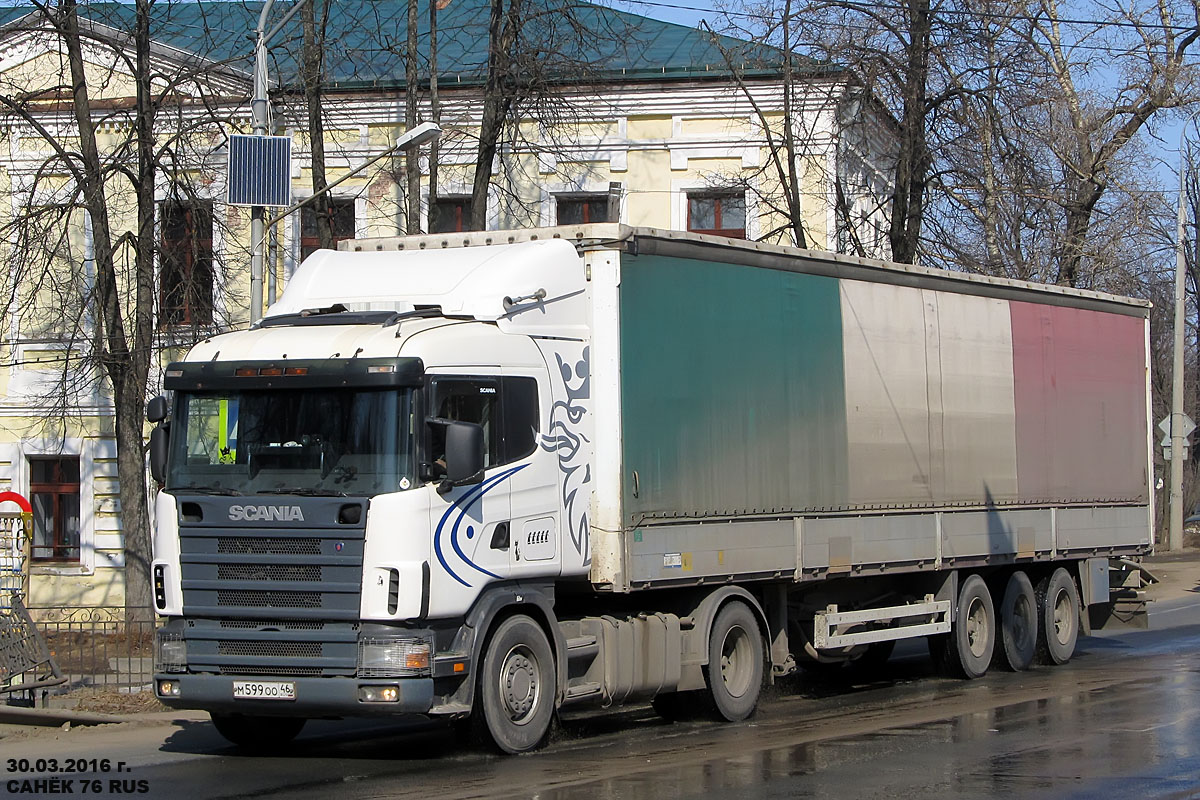 Курская область, № М 599 ОО 46 — Scania ('1996, общая модель)