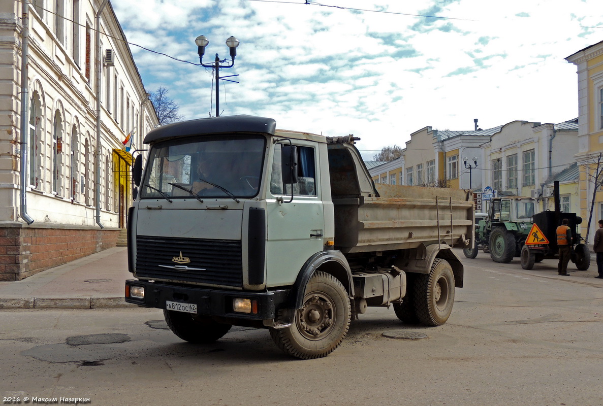 Рязанская область, № А 812 ОС 62 — МАЗ-5551 [555100]