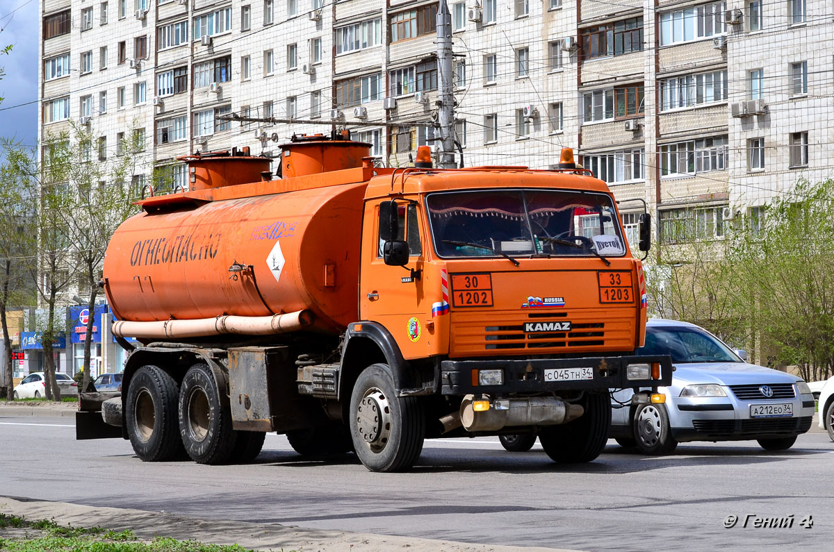 Волгоградская область, № С 045 ТН 34 — КамАЗ-53229-15 [53229R]