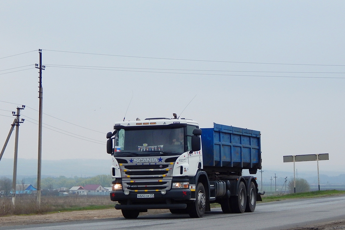 Белгородская область, № Н 648 ОК 31 — Scania ('2011) P400