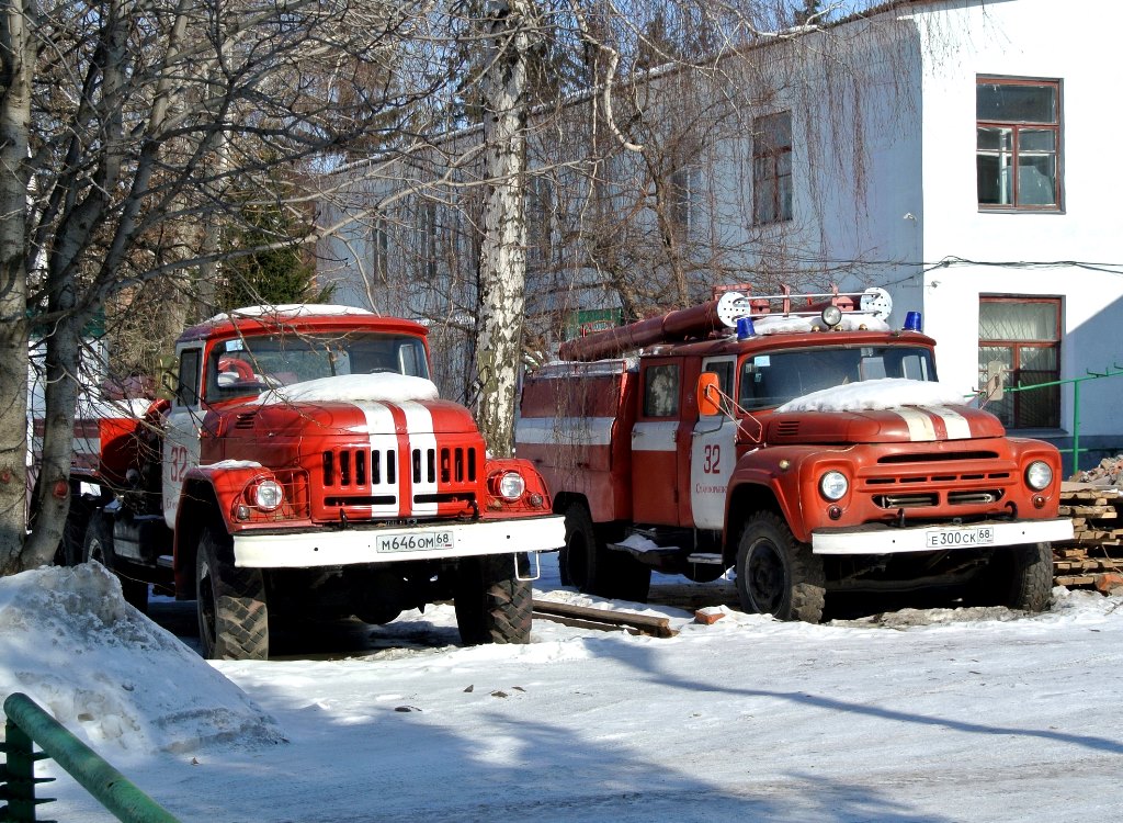 Тамбовская область, № М 646 ОМ 68 — ЗИЛ-131; Тамбовская область, № Е 300 СК 68 — ЗИЛ-130