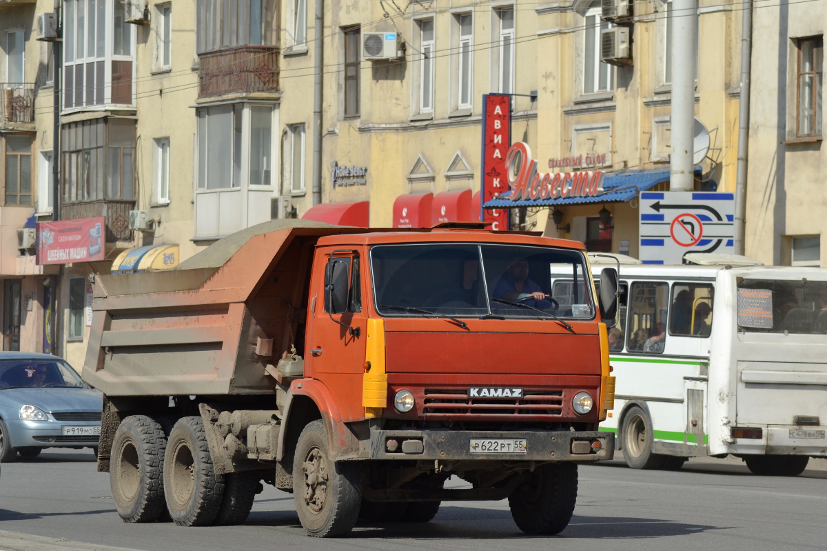 Омская область, № Р 622 РТ 55 — КамАЗ-55111 [551110]