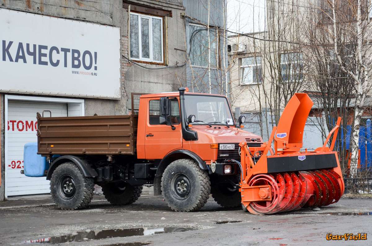 Кемеровская область, № Е 580 КЕ 50 — Mercedes-Benz Unimog U1400