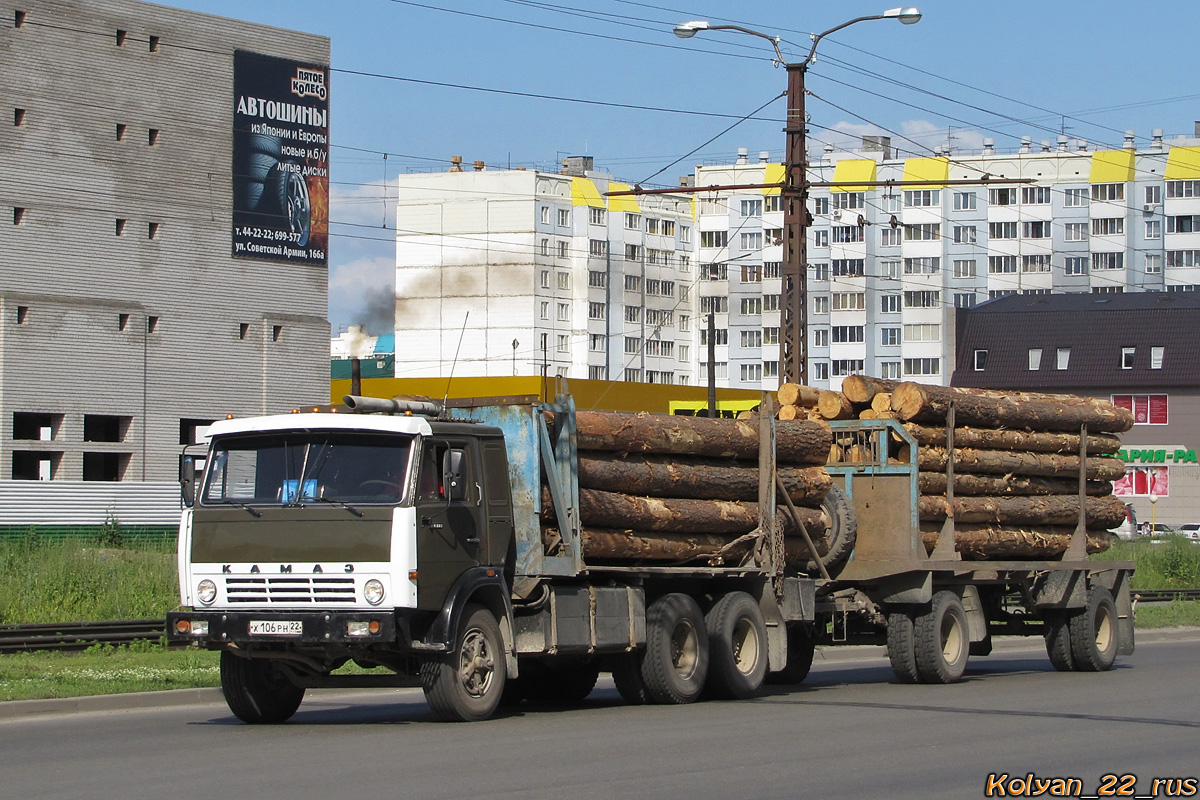 Алтайский край, № Х 106 РН 22 — КамАЗ-53212