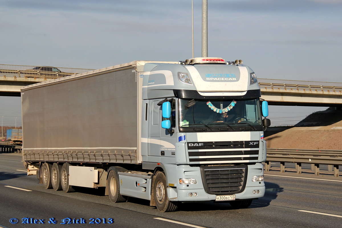 Краснодарский край, № А 300 ВО 123 — DAF XF105 FT