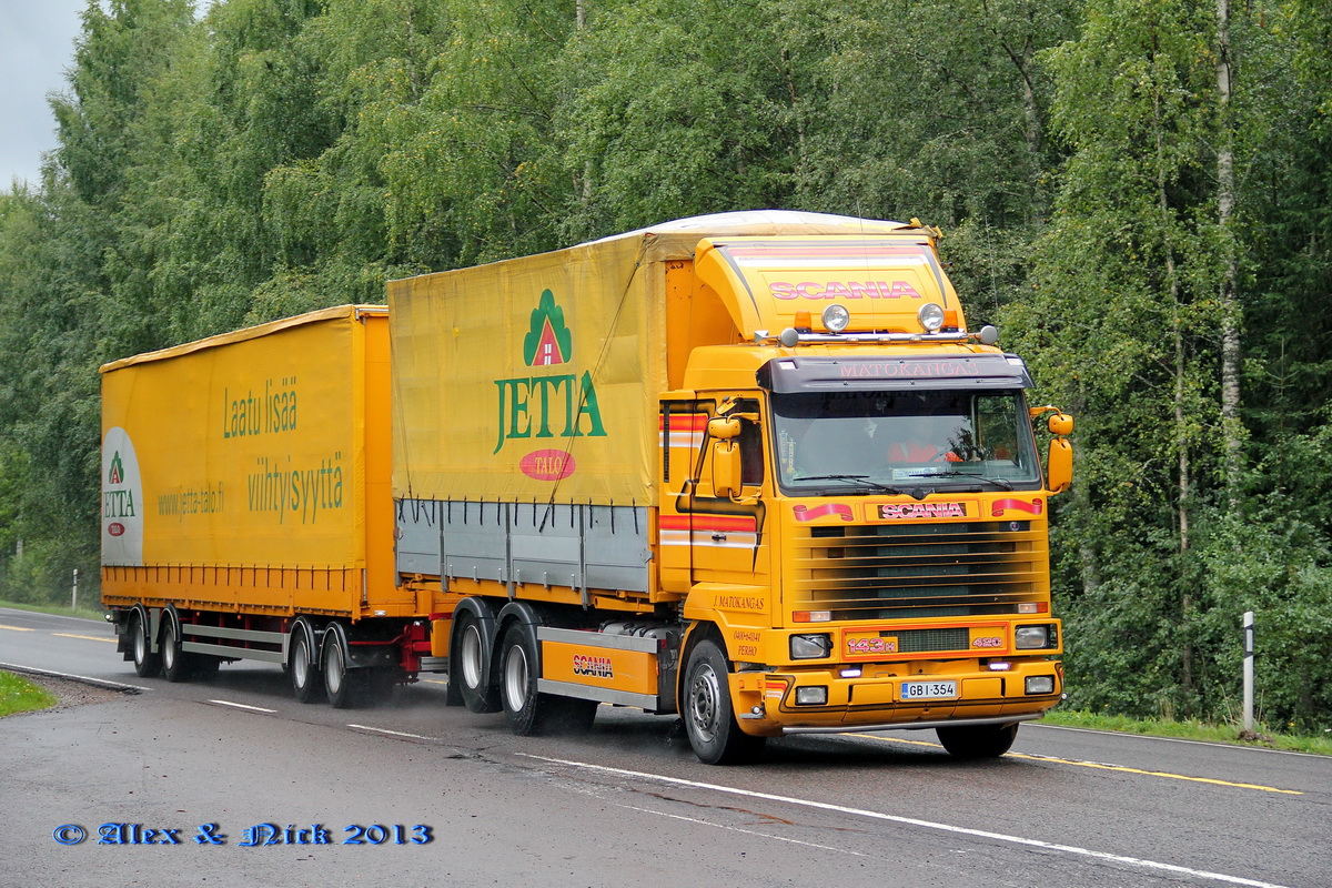 Финляндия, № GBI-354 — Scania (III) R143H