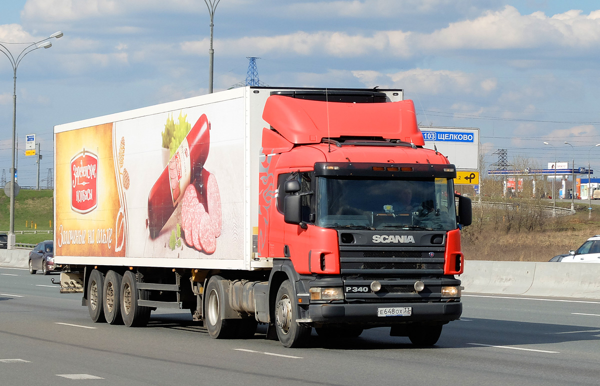 Владимирская область, № Е 648 ОХ 33 — Scania ('1996) P340