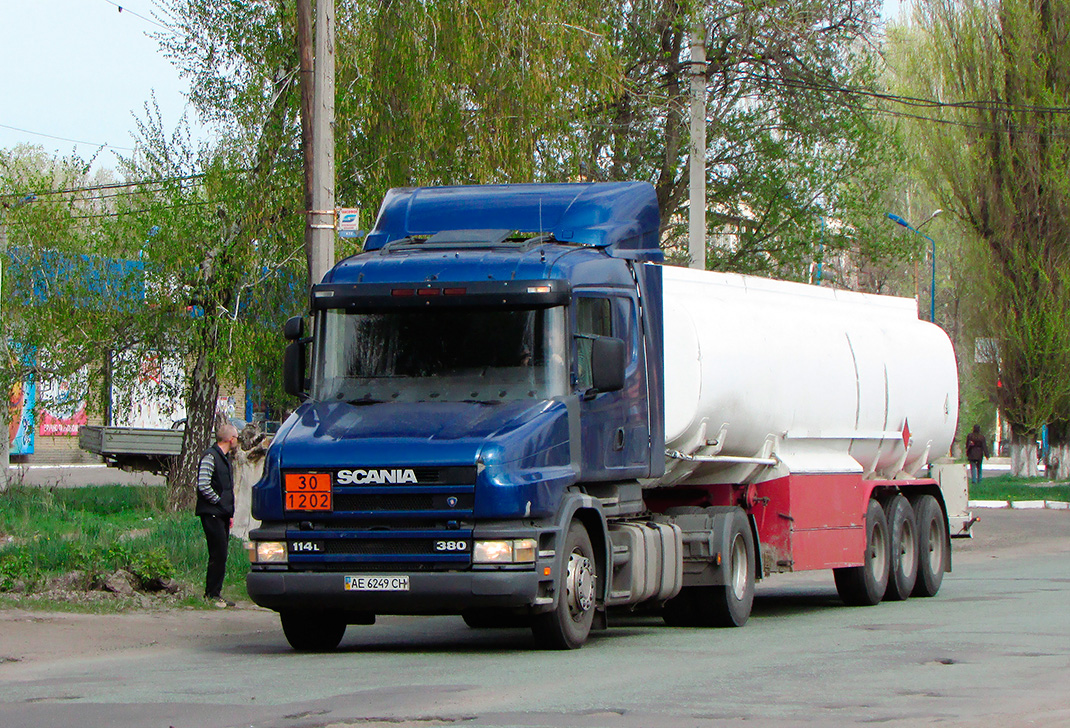 Днепропетровская область, № АЕ 6249 СН — Scania ('1996) T-Series 114L