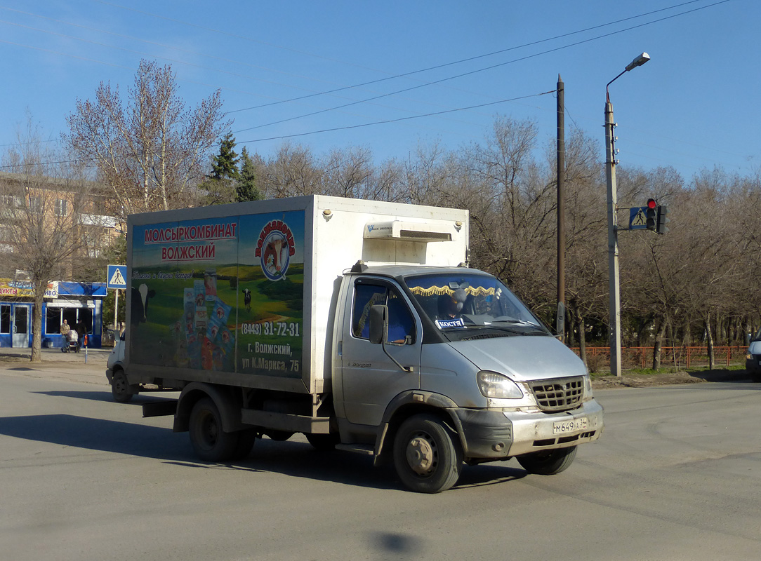 Волгоградская область, № М 649 УА 34 — ГАЗ-33104 "Валдай"