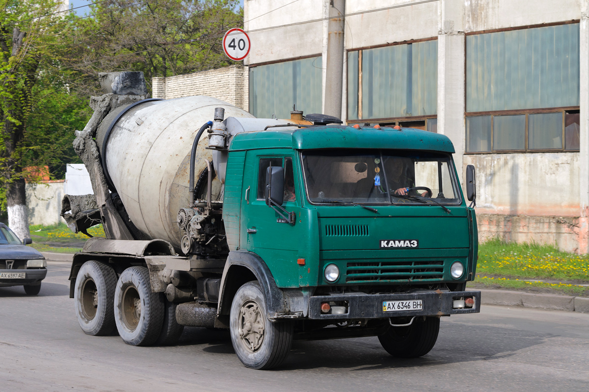 Харьковская область, № АХ 6346 ВН — КамАЗ-5410