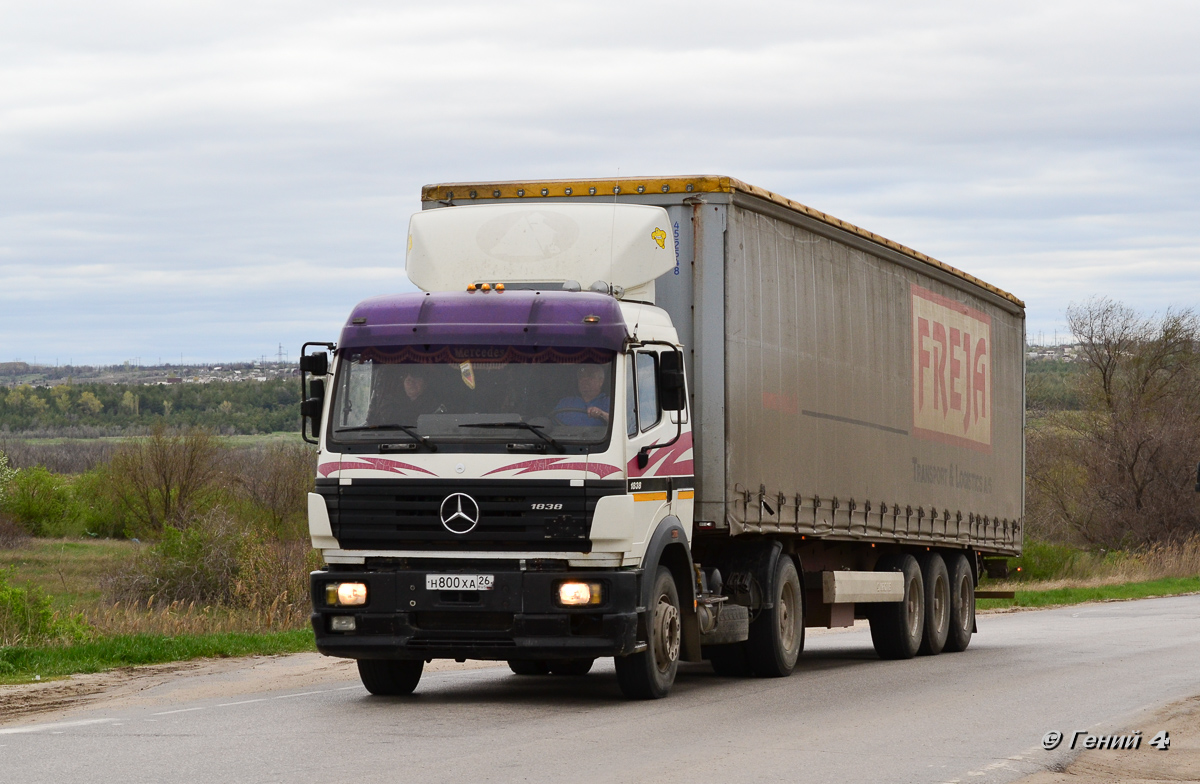 Ставропольский край, № Н 800 ХА 26 — Mercedes-Benz SK 1838