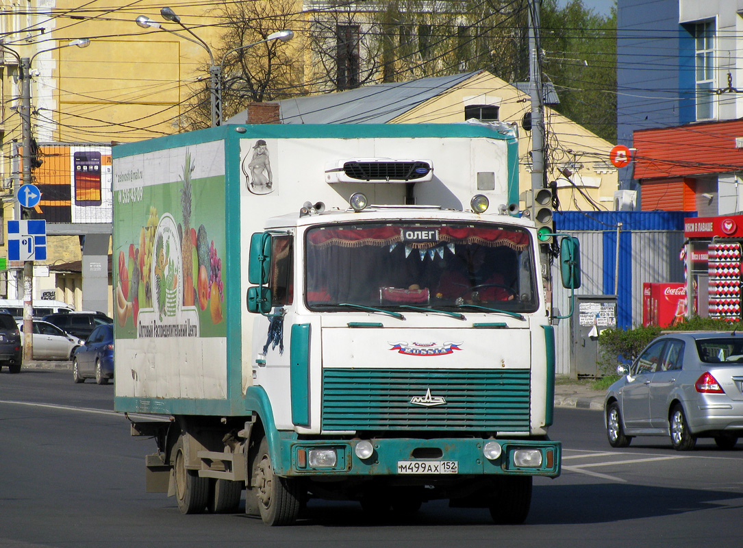 Нижегородская область, № М 499 АХ 152 — МАЗ-437041 "Зубрёнок"