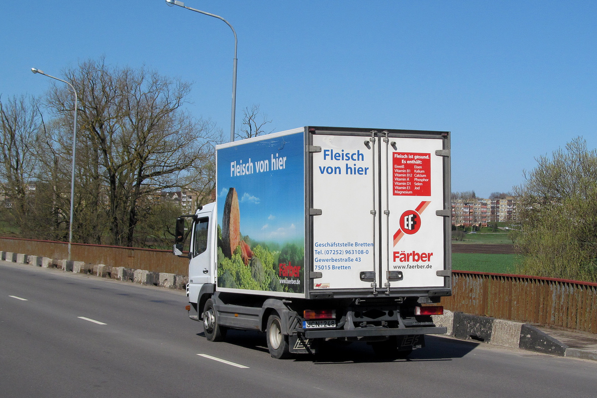 Литва, № JCN 248 — Mercedes-Benz Atego 812