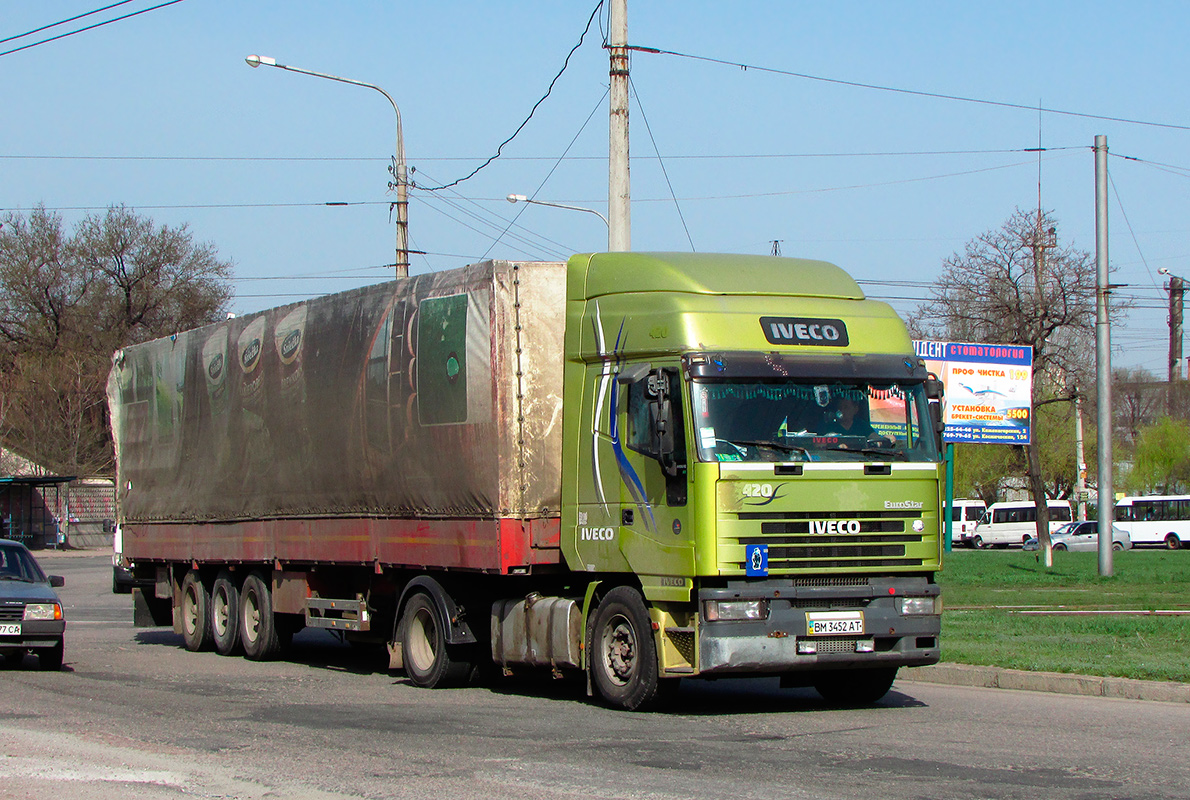 Сумская область, № ВМ 3452 АТ — IVECO EuroStar