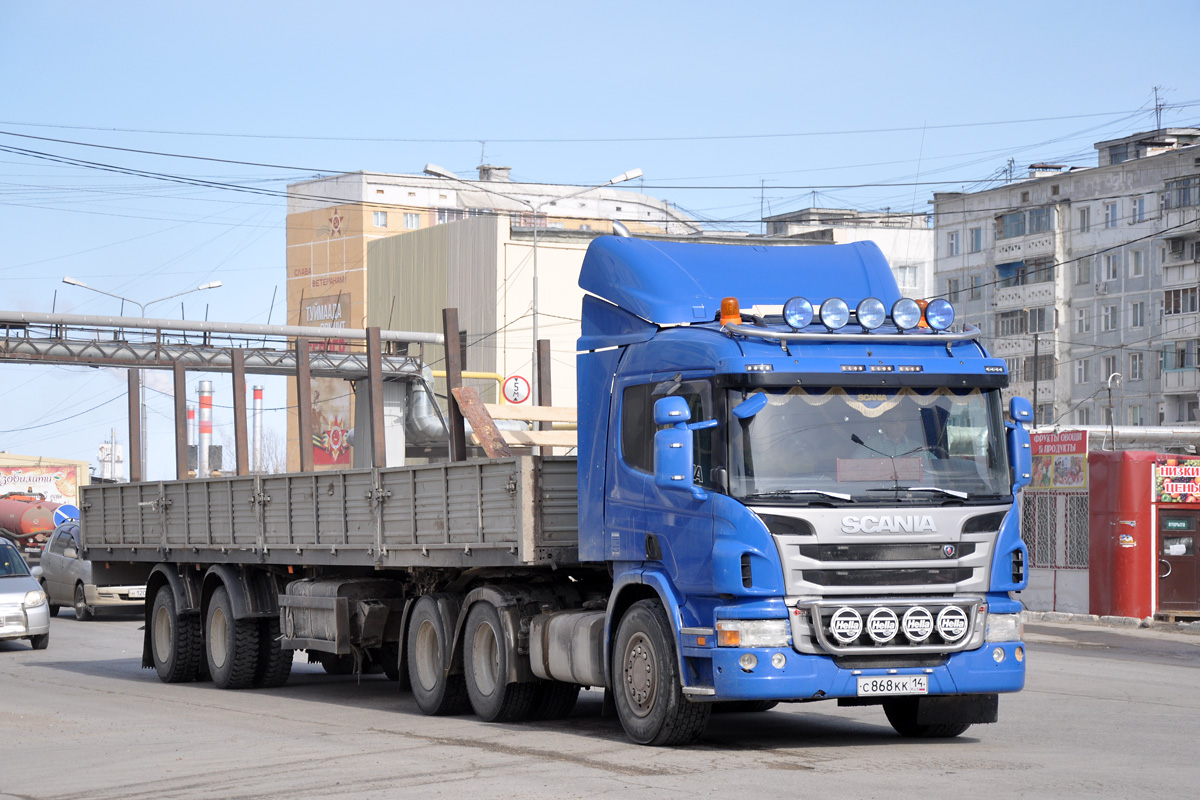 Саха (Якутия), № С 868 КК 14 — Scania ('2009, общая модель)