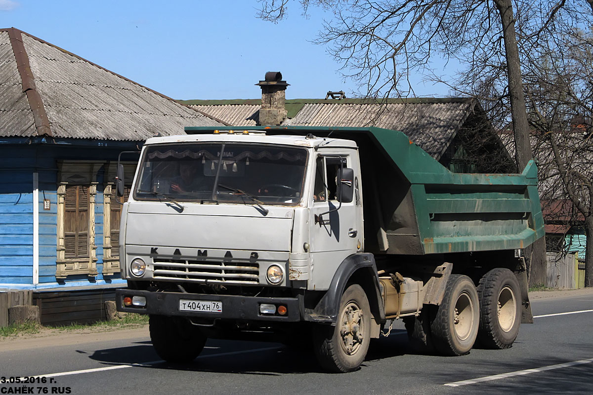 Ярославская область, № Т 404 ХН 76 — КамАЗ-55111-01 [55111A]