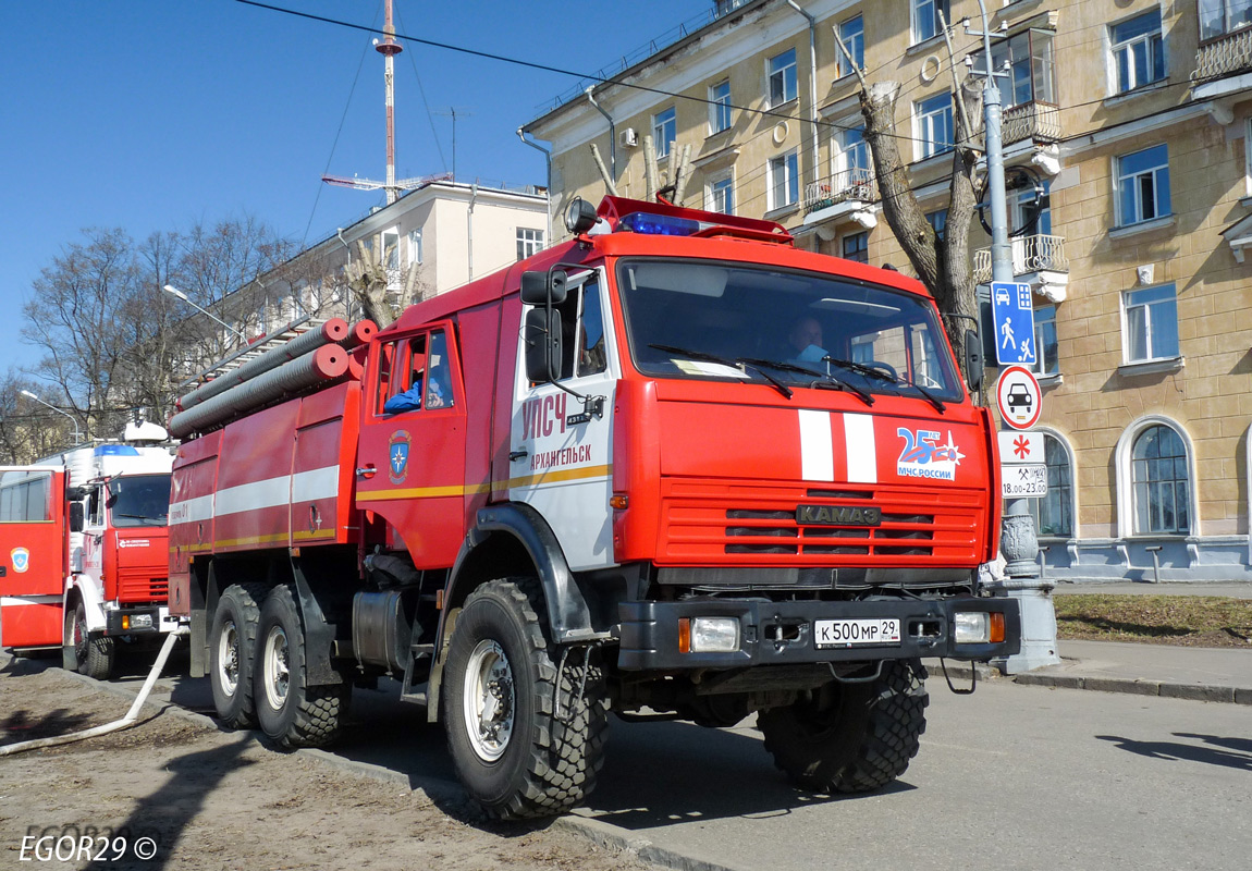 Архангельская область, № К 500 МР 29 — КамАЗ-43118-15 [43118R]