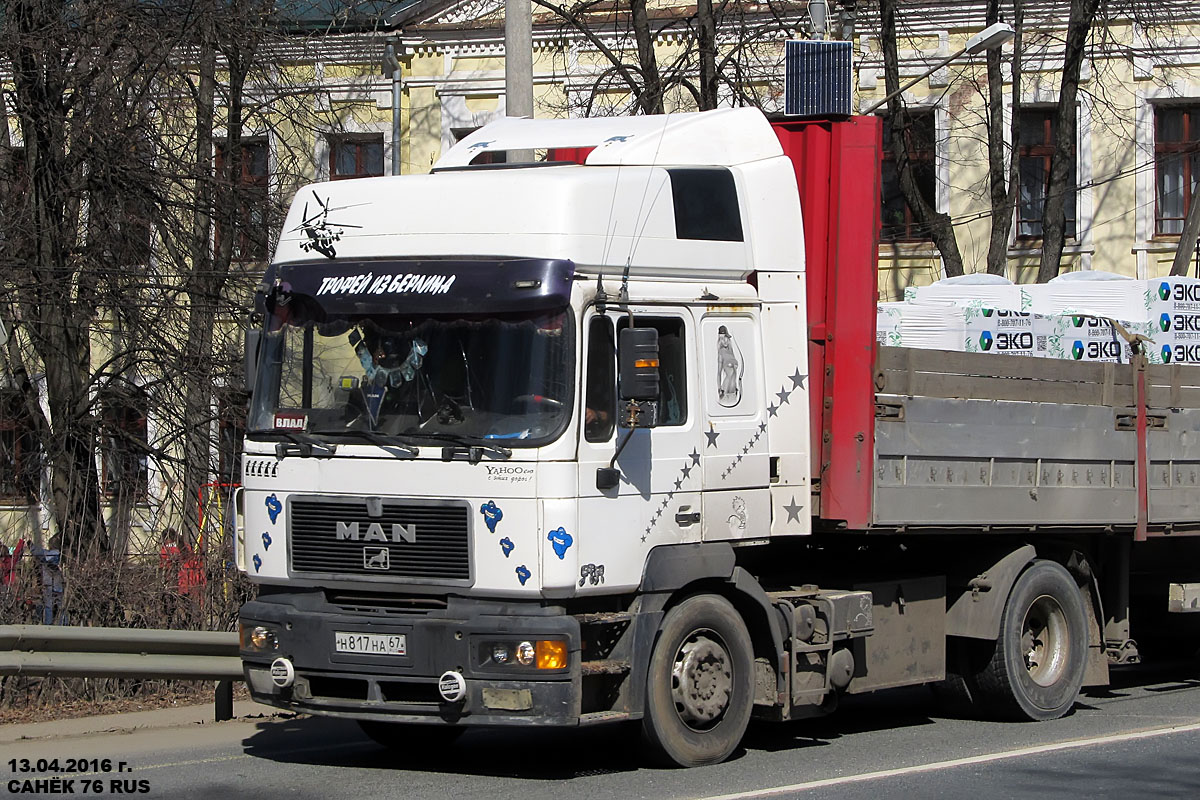 Смоленская область, № Н 817 НА 67 — MAN F2000 (общая модель)