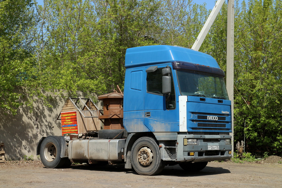 Омская область, № Т 124 НТ 55 — IVECO EuroStar