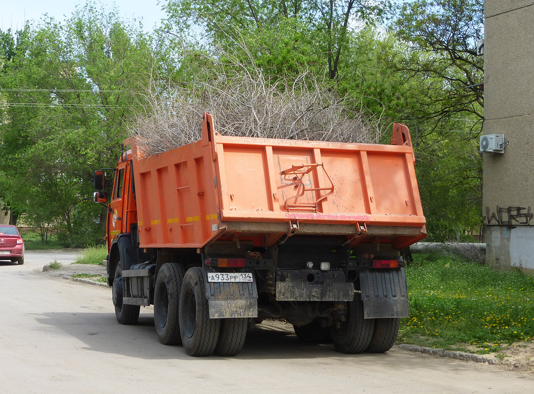 Волгоградская область, № 1033 — КамАЗ-65115-62