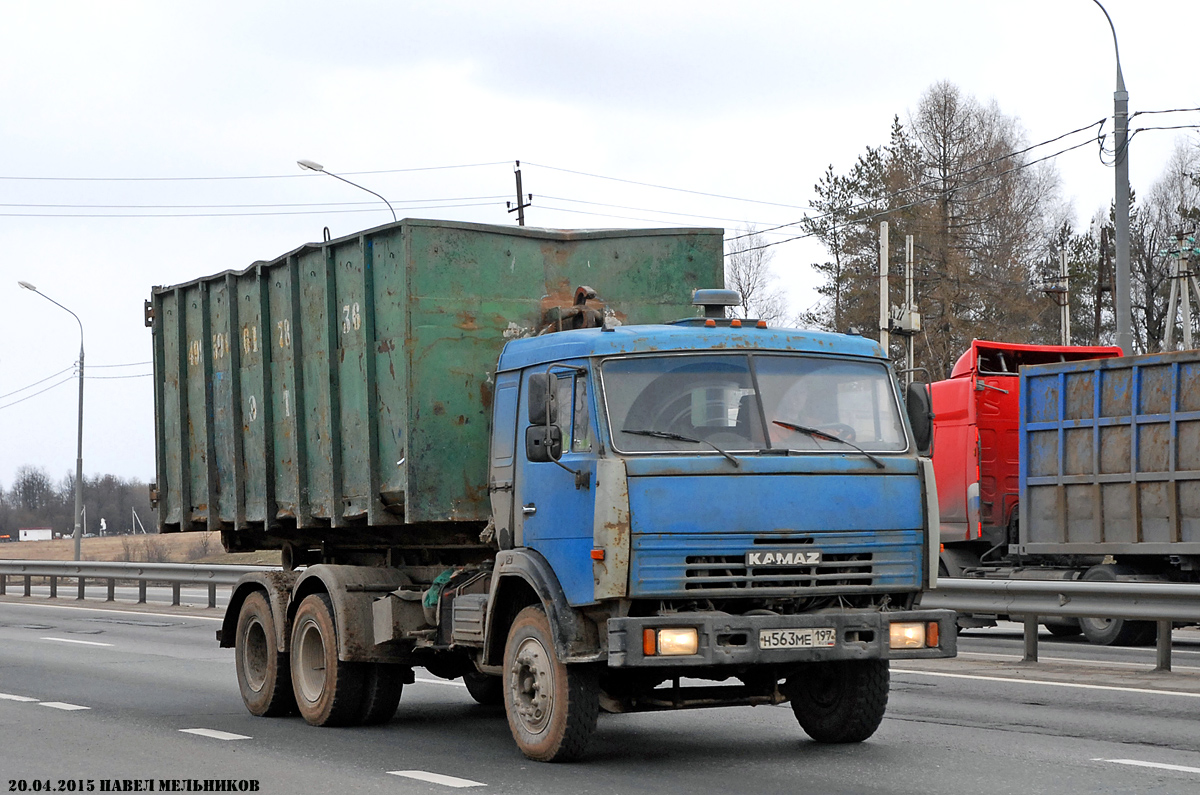 Москва, № Н 563 МЕ 197 — КамАЗ-53229-02 [53229C]