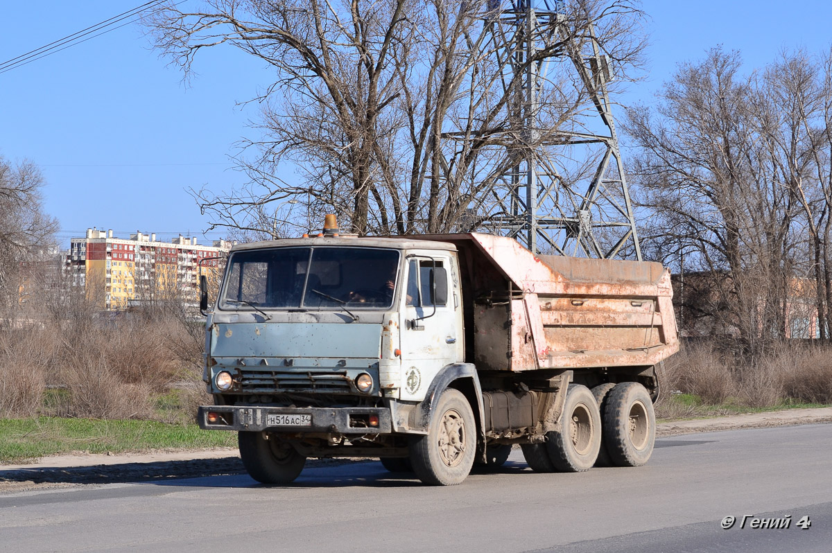 Волгоградская область, № Н 516 АС 34 — КамАЗ-55111 [551110]