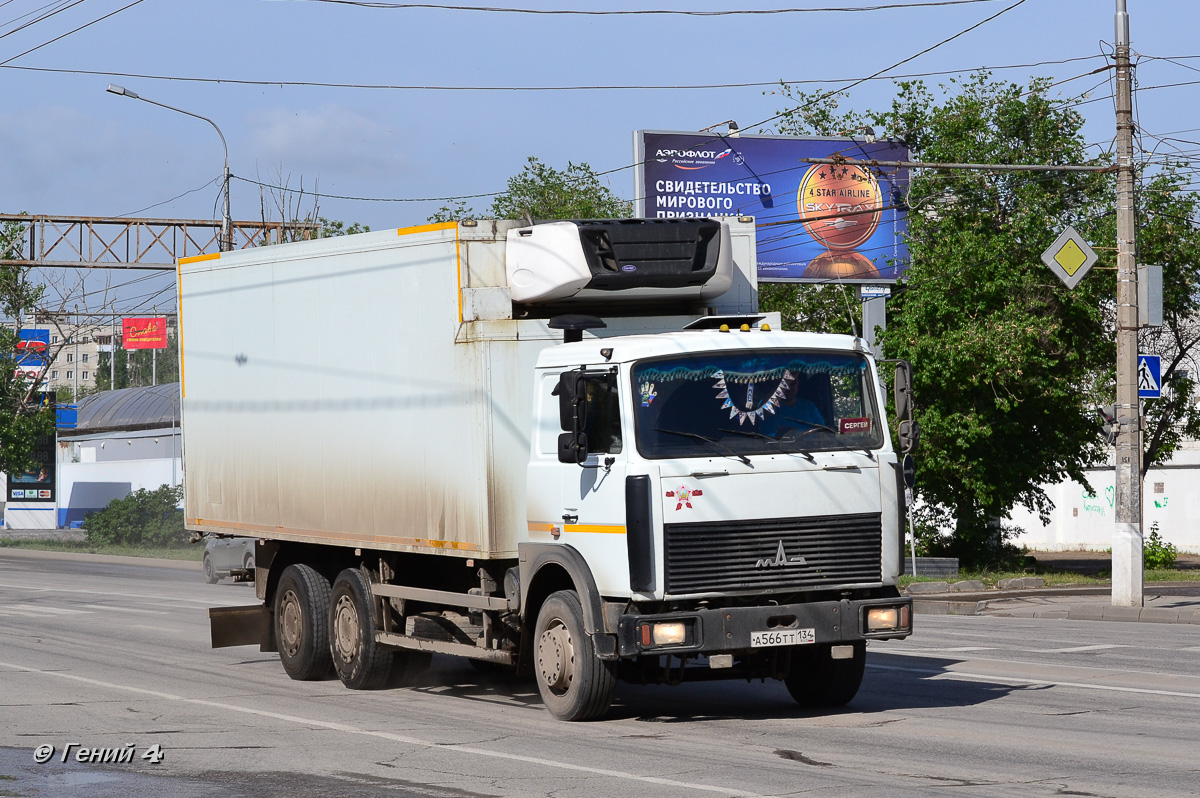 Волгоградская область, № А 566 ТТ 134 — МАЗ-6303A5