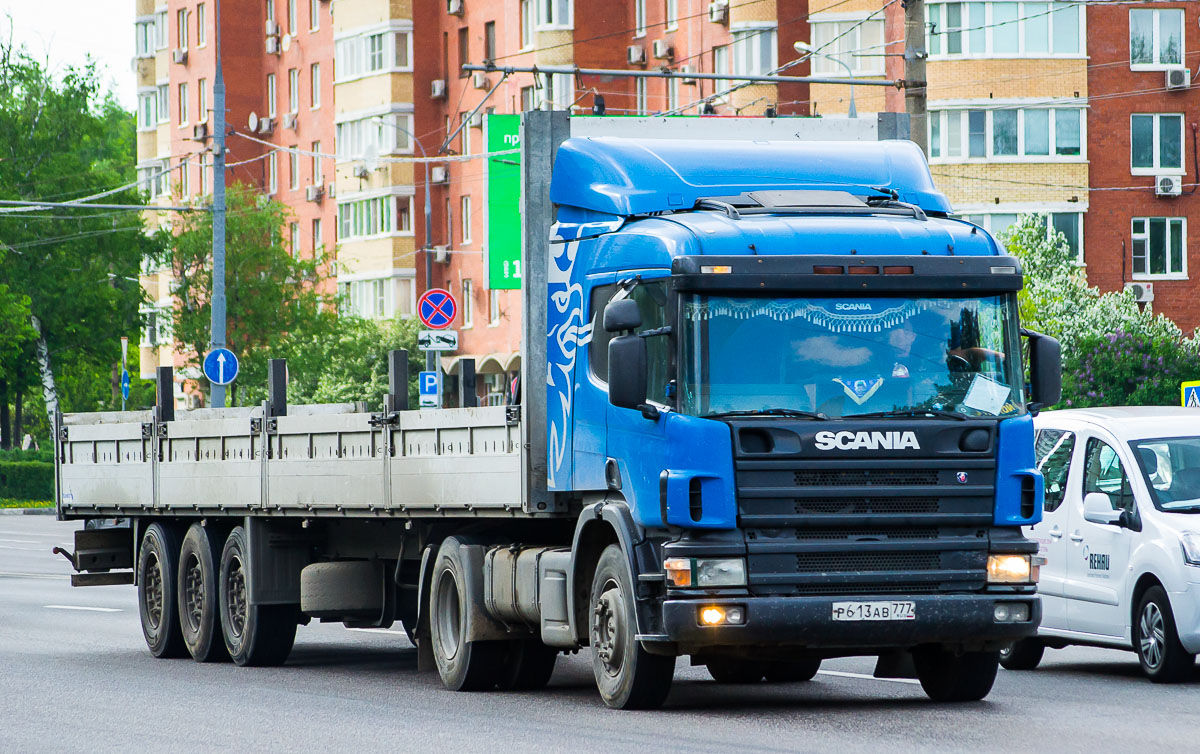 Москва, № Р 613 АВ 777 — Scania ('1996, общая модель)