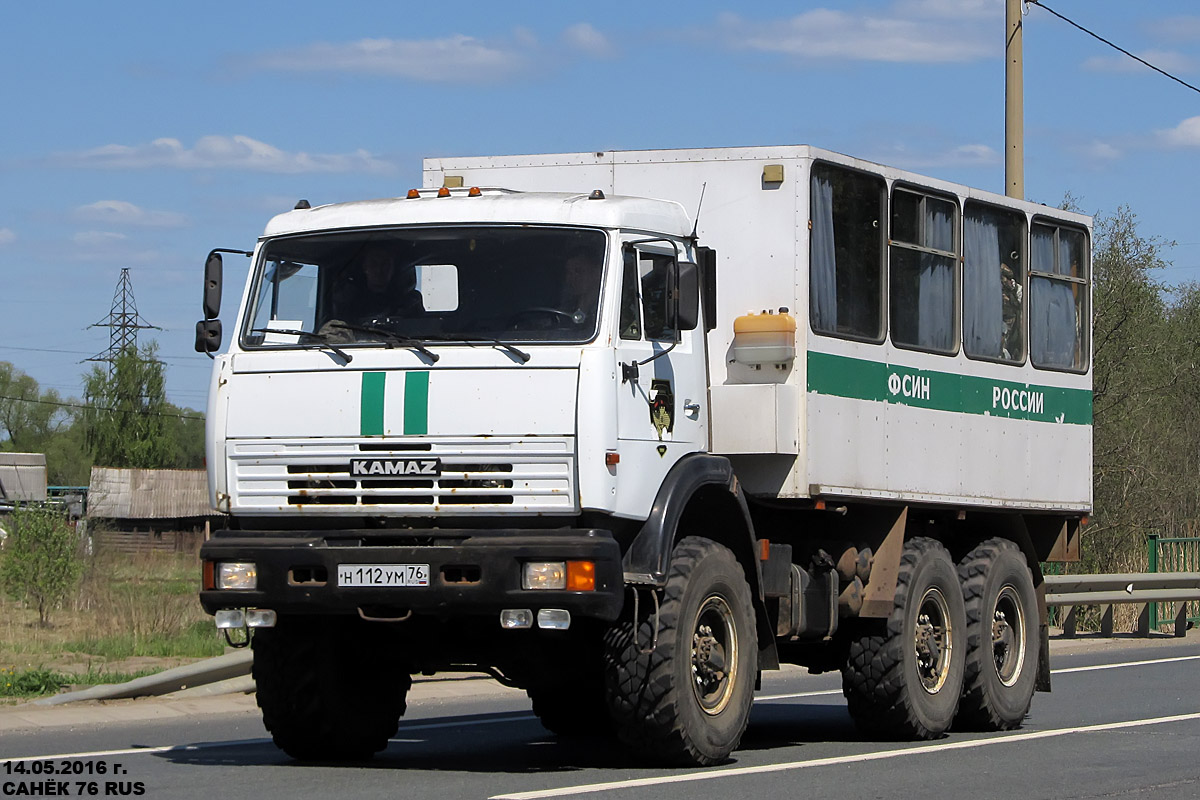 Ярославская область, № Н 112 УМ 76 — КамАЗ-43114-15 [43114R]