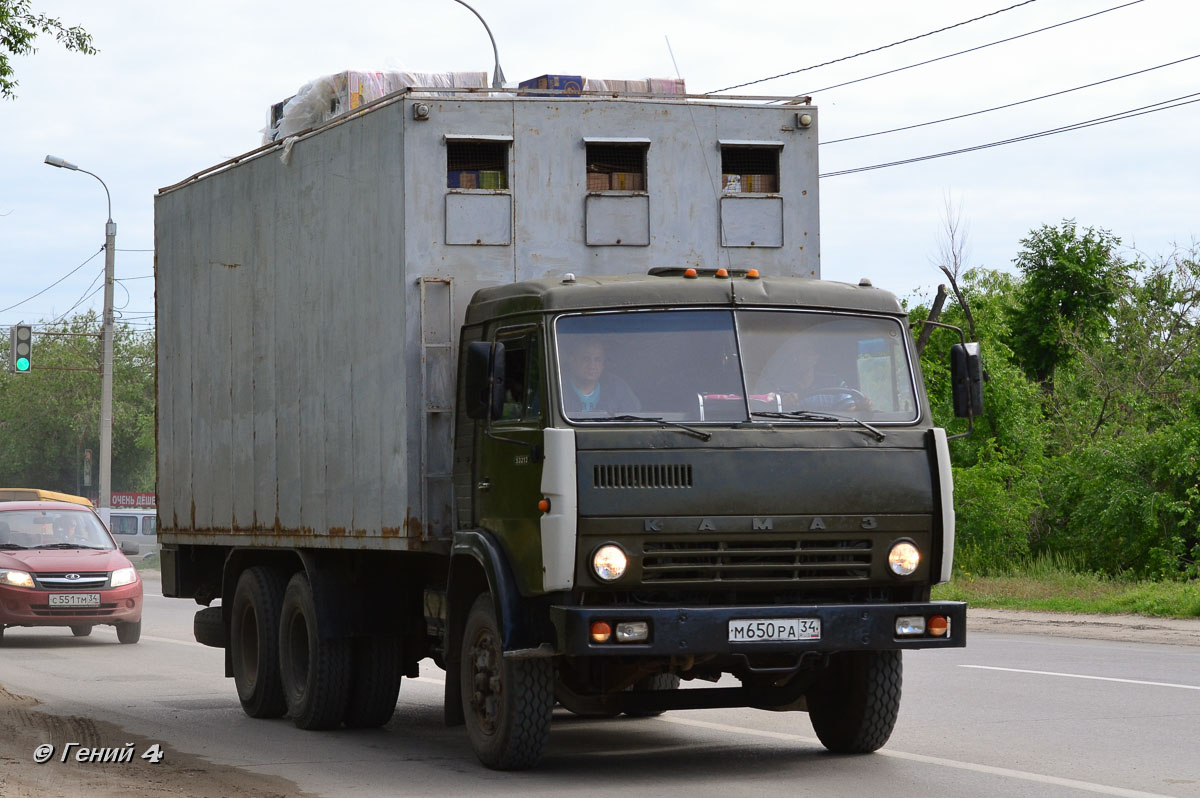 Волгоградская область, № М 650 РА 34 — КамАЗ-53212