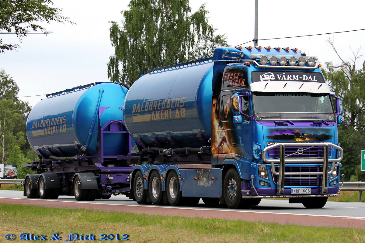 Швеция, № KRF 606 — Volvo ('2008) FH16.700