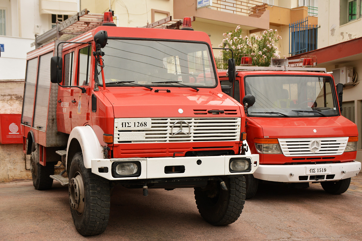 Греция, № ΠΣ-1268 — Mercedes-Benz Unimog (общ.м)