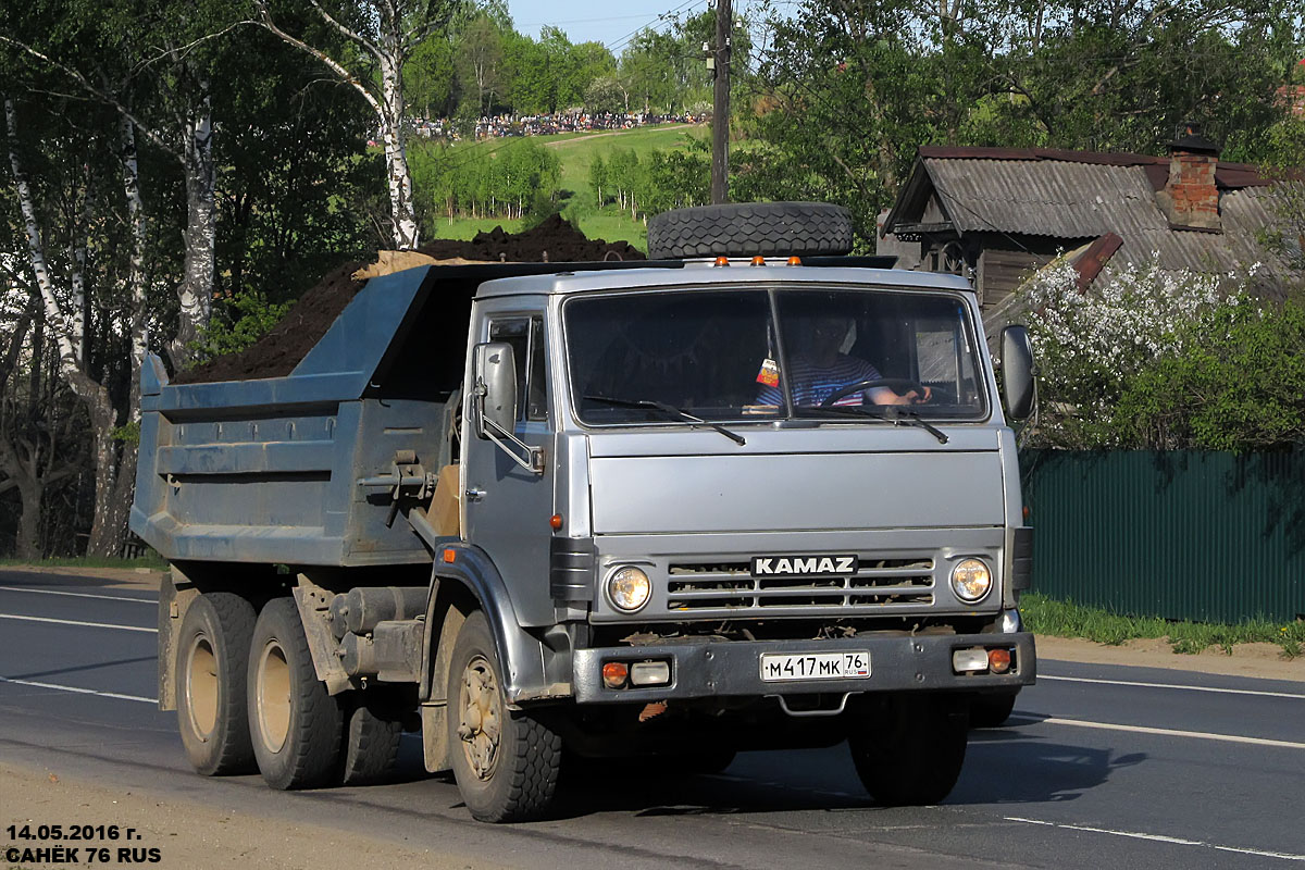 Ярославская область, № М 417 МК 76 — КамАЗ-55111 [551110]