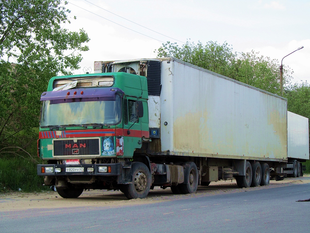 Ленинградская область, № У 820 РУ 47 — MAN F90 (общая модель)