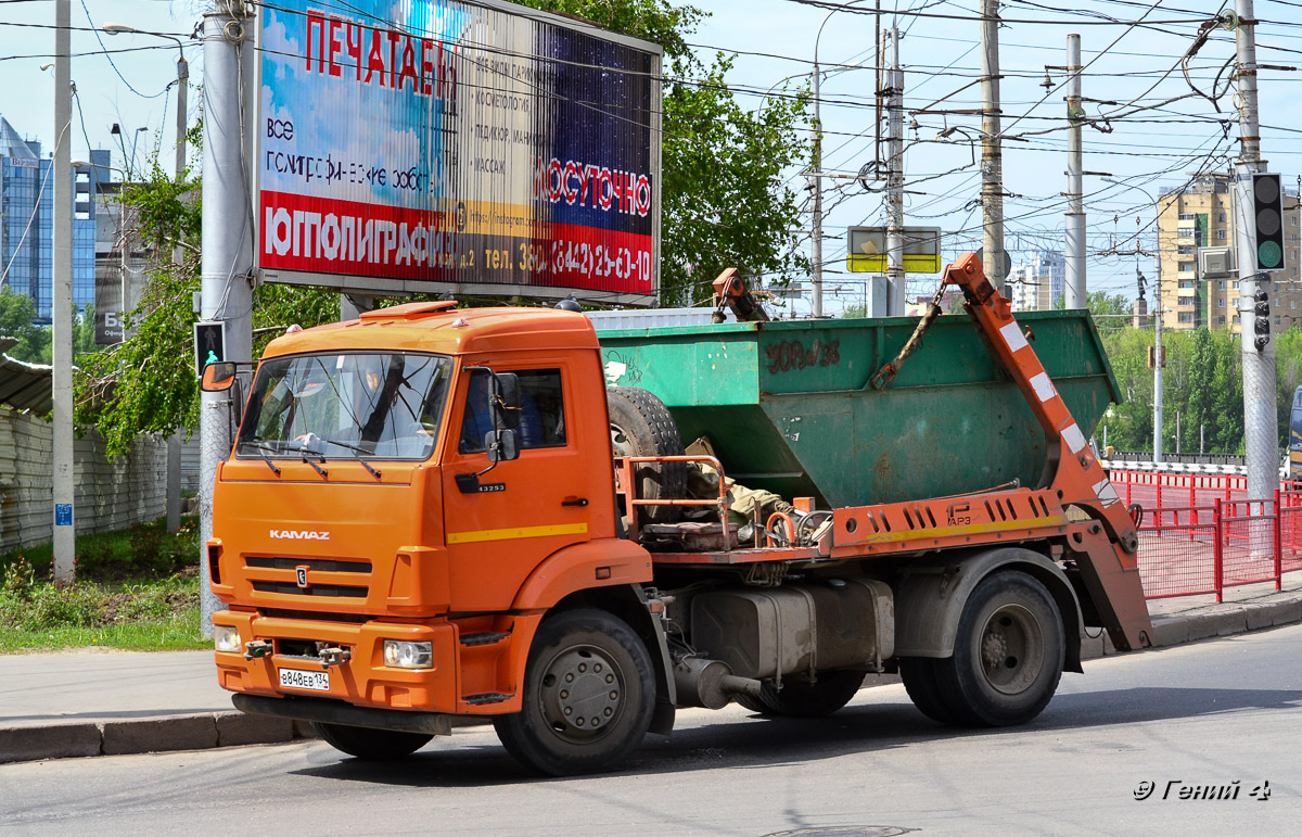 Волгоградская область, № В 848 ЕВ 134 — КамАЗ-43253-R4