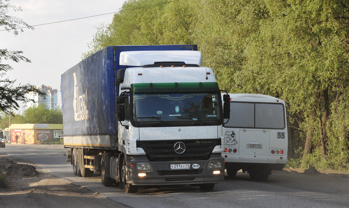 Курганская область, № У 291 КУ 45 — Mercedes-Benz Actros ('2003) 1841