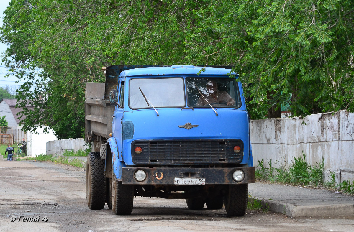 Волгоградская область, № В 169 МУ 34 — МАЗ-5549