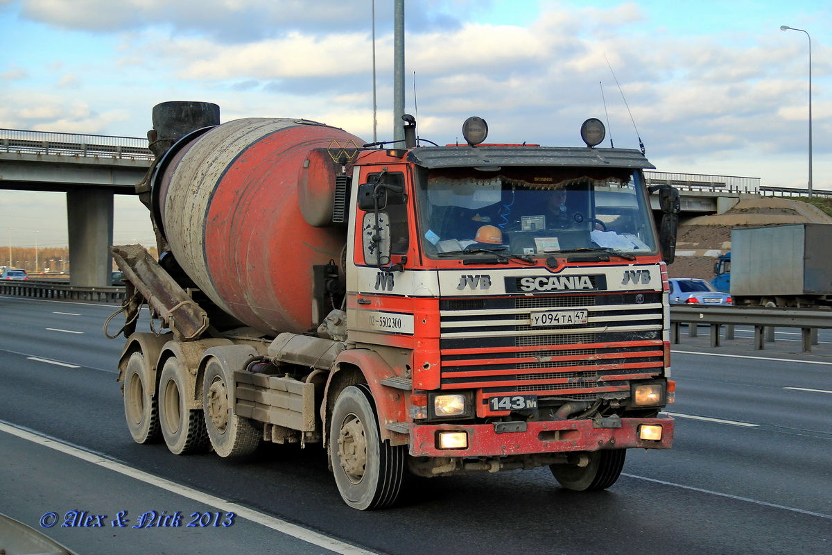 Ленинградская область, № У 094 ТА 47 — Scania (II) R143M