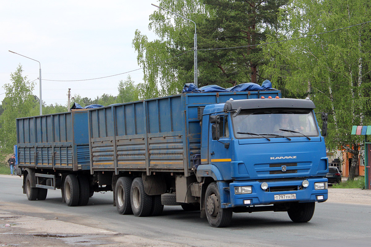 Воронежская область, № Т 797 УН 36 — КамАЗ-65117-N3